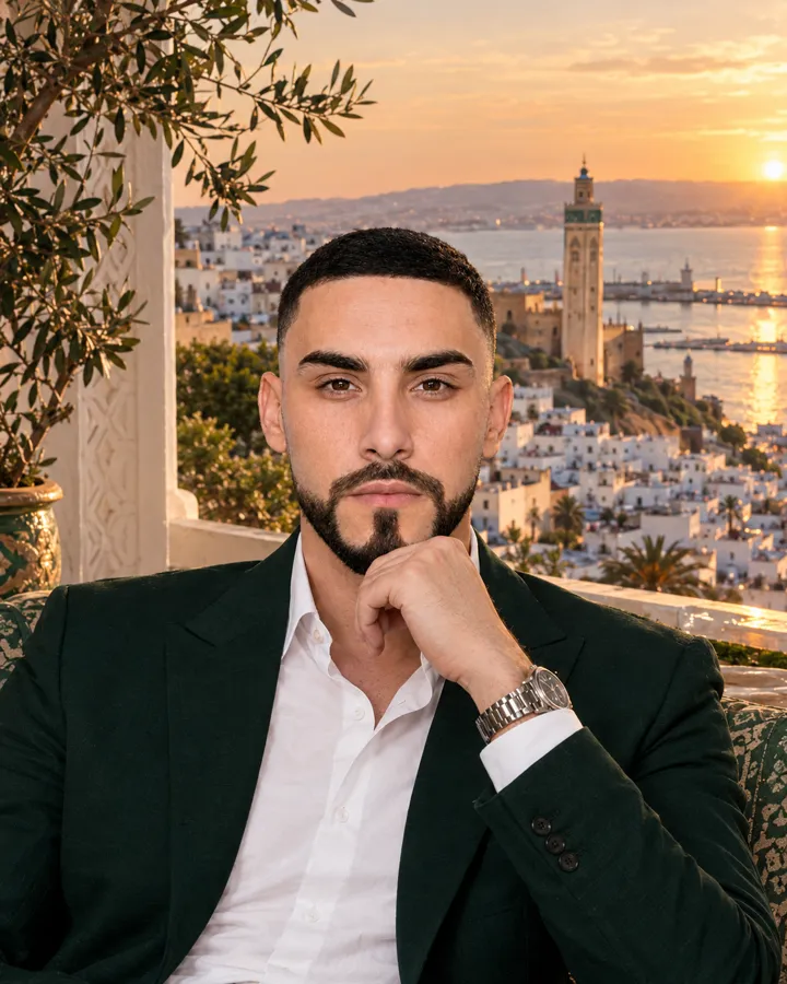 Abdelghani El Hammamouchi, auteur du guide